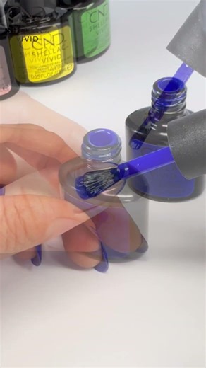 CND Shellac Vivid - Lazuli Blue