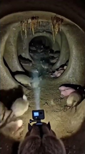 Experiment: A chamber inside a gopher colony