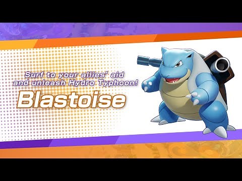 Blastoise Character Spotlight | Pokémon UNITE