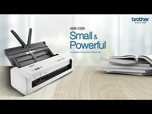 Compact Document Scanner ADS-1200 | Full version
