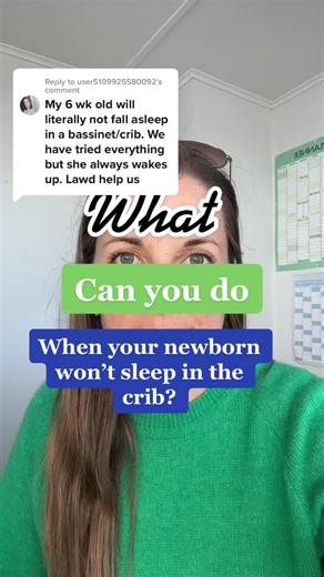 Top 3 Tips to Get Your Newborn to Sleep in the Crib or Bassinet