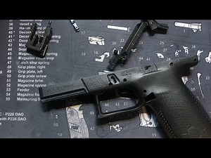 CZ P10c Complete Disassembly/Reassembly Down to Bare Frame