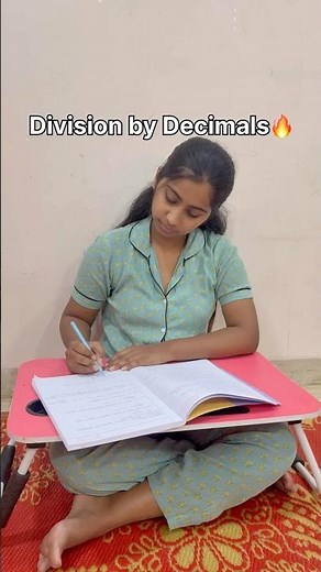 Division by Decimals🔥 #maths #mathstricks #tricks #study #exam #college #studentslife