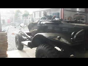 Second test drive of the WW2 Dodge WC after full rebuild