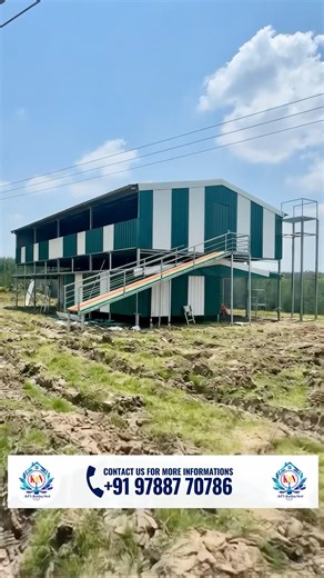 Integrated Goat farm design 9788770786 #kpn #goat #sheep #farming #agriculture #shed #ai #animals