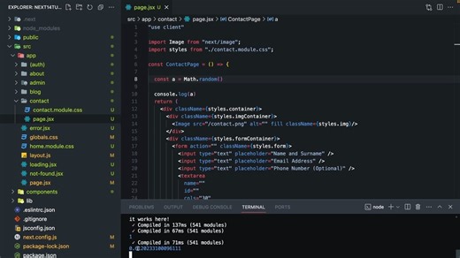 Next.js 14初学者全栈教程-中文字幕版