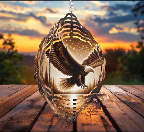 American Eagle PNG, Wilderness, Bald Eagle Wind Spinner Sublimation Design (digital Download) - Etsy