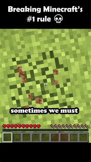 Breaking Minecraft’s #1 Rule 💀