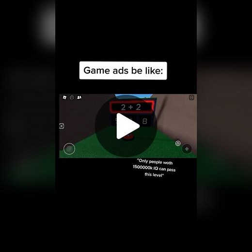 Challenging Math Obby Level in Roblox