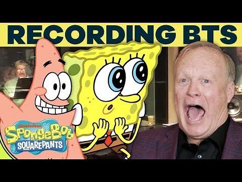 SpongeBob Recording Session BTS! 🎥