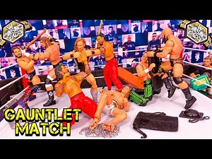 Usos vs DX vs #DIY vs BroserWeights - Action Figure Gauntlet Match! Hardcore Tag Team Championship!