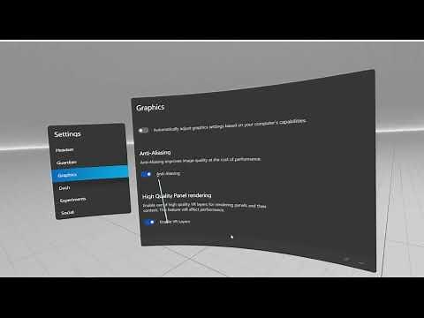 META Oculus Rift S - Change Graphics Settings | Optimize VR Visuals and Performance