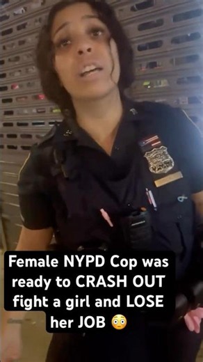 Female NYPD COP was ready to RISK IT ALL