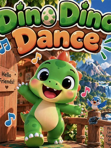 Dino Dino Dance – Kids Dinosaur Dance Song
