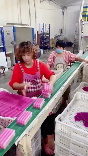 Soap Manufacturing Process in a Factory Setting