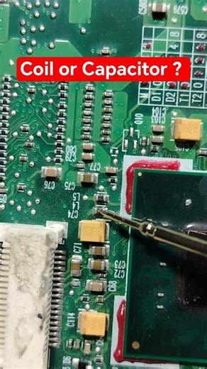 Capacitor or Coil, learn how to differentiate between SMD Components