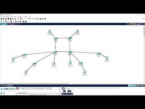 RED LAN TOPOLOGIA MIXTA - CISCO PACKET TRACER
