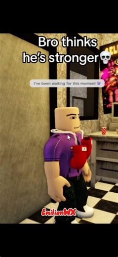 Bro is the strongest😲 #shorts #roblox #Viral #tweening