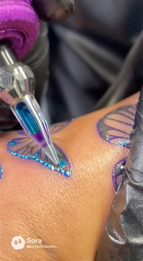 Liquid Chrome Tattoo Inks, revolutionary inks that never fade, 3 dimensional!! Comment “ INKS”