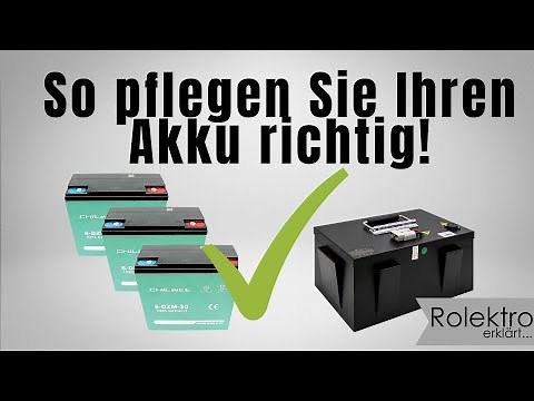 How to properly care for your battery! Safety instructions and tips for your lithium/lead-acid ba...
