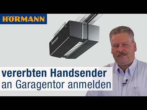 Vererbten Handsender für Garagentor ProMatic 4 anmelden | Hörmann