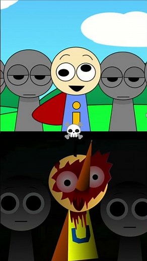 Sprunki Pyramixed Upin & Ipin | From Hero to Monster | New Horror Animation 🔥