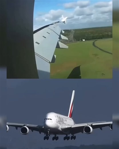 Since its upload in 2017, the viral Emirates A380 crosswind landing filmed by CargoSpotter has later been complemented by footage recorded by a passenger onboard the very same flight! While the outside angle clearly shows the aircraft's swinging movements, rudder inputs and continuous crosswind corrections, the cabin view demonstrates how differently the same landing is experienced from inside the aircraft.📹: cargospotter