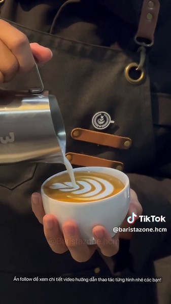 Four Different Latte Art 👍 #baristazone #baristatraining #latteart #espresso #xuhuongtiktok #xuhuongtiktok2023 #fyp #fypシ #baristahcm #viraltiktok #Master2023byTikTok #TikTokFashion