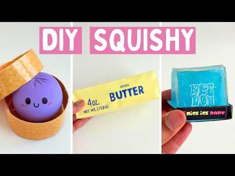 I Made MORE Viral TikTok Squishy At Home!