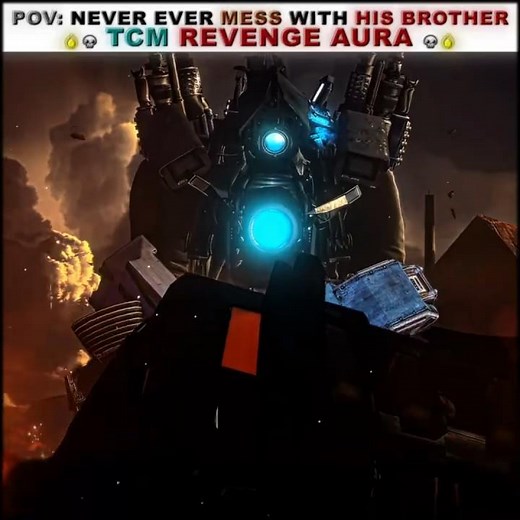 Never Mess With His Brother 😵💀 - TCM Revenge Aura 🔥 | Skibidi Toilet ✨ #skibiditoilet #foryou #viral