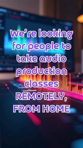 We're looking for a music enthusiast who wants to learn how to become a Music Producer and Sound Designer! -- Learn to produce and design music with an Audio Production Degree! -- Enroll TODAY to see how you can start your degree training 100% online and in as little as 1 month. | Your Music Degree