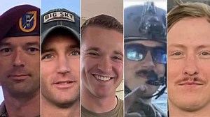 Identities released of 5 US Army Special Operations soldiers killed in helicopter crash