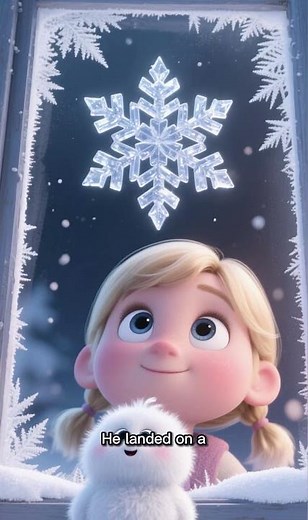 The Friendly Little Snowflake ❄️💙 | Winter Story for Kids