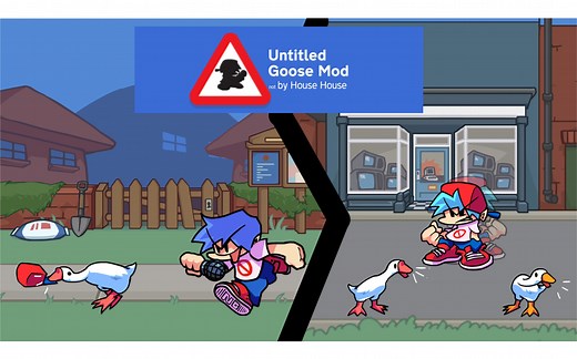 【FNF】捣蛋鹅mod更新!!Untitled Goose Mod V2 全流程 演示