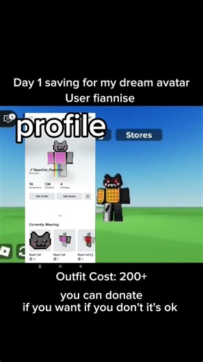 Saving for 300 robux✨