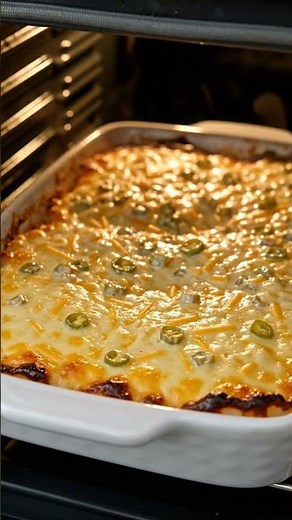 Cheesy Green Chile Chicken Bake
