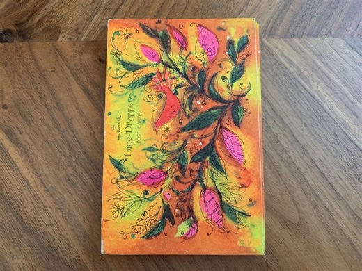 Vintage Hallmark Line-dropper Post Cards / 60s 70s Mod Floral Birds Greeting Cards MCM - Etsy