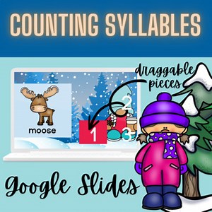 Winter Theme | Counting Syllables