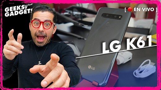 Características del LG K61 Pantalla: 6,5 pulgadas, relación de aspecto 19,5:9. Resolución FHD Tipo: IPS. Rendimiento: Procesador Octa Core 2.3 GHz. 4 GB de memoria RAM. 64 / 128 GB de almacenamiento interno, ampliables por tarjeta microSD. Cámaras: Triple cámara trasera: Sensor principal de 48 Mpx. Sensor gran angular de 8 Mpx. Sensor macro de 2 Mpx. Sensor de profundidad de 5 Mpx. Cámara frontal de 16 Mpx. Batería de 4000 mAh. Dimensiones: 164.5 x 77.5 x 8.4 mm. Android 9 Pie. | LuisGyG