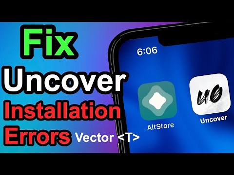 Fix for unc0ver Won’t install with Altstore