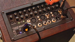 The AG200 has a sort of "secret feature" in the EQ section: the Midrange controls allow you the ability to control feedback on your amplified acoustic sound. But it can also shape the tone of your acoustic to sound like a variety of acoustic guitar styles! Want a Jumbo-style tone? Or a parlor-style? You can get it with the AG200! | Carvin Audio