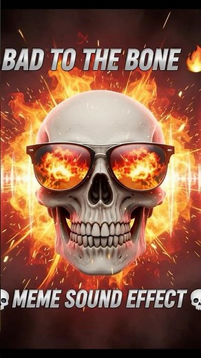 💀 Bad to the Bone Meme Sound Effect (Perfect Timing!)