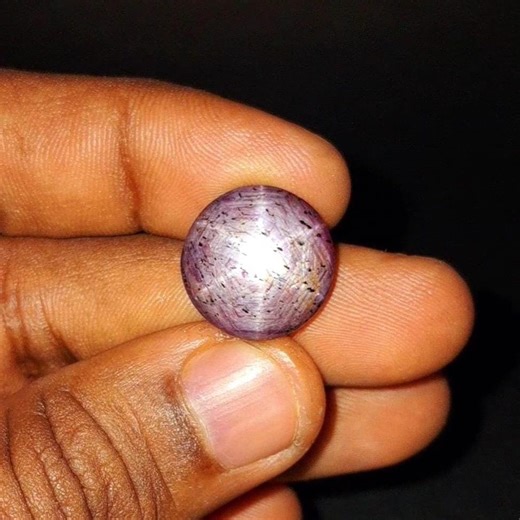 Natural Star Ruby Cabochon Loose Gemstone 24.15 Ct Untreated Purplish Red Round - Etsy