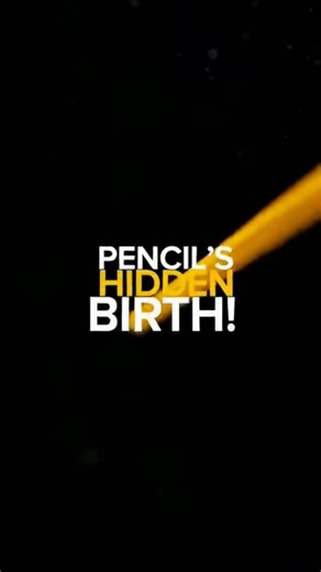 How A Pencil Is Actually Made Will BLOW Your Mind #shorts