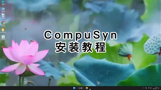 你也能一次成功！CompuSyn安装全流程， 轻松学会CompuSyn安装视频