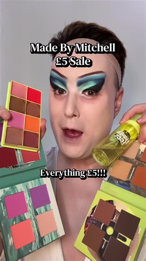 EVERYTHING £5 SALE OMG @🇬🇧MADEBYMITCHELL🇬🇧 this setting mist is my holy grail powder melt! #madebymitchell #tiktokmademebuyit #blursh #sale #makeup