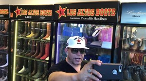 Gracias al señor Gustavo Rivera por todo su gran apoyo y por ser siempre parte de nuestro equipo, saludos a toda nuestra gente que siempre está con nosotros. | Los Altos Boots