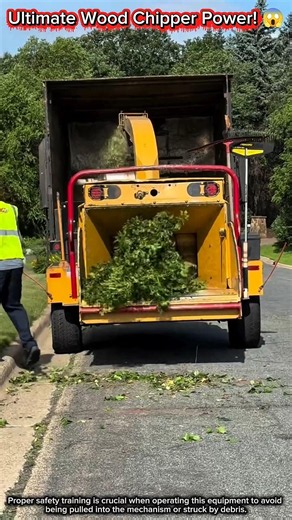 Ultimate Wood Chipper Power! 😱