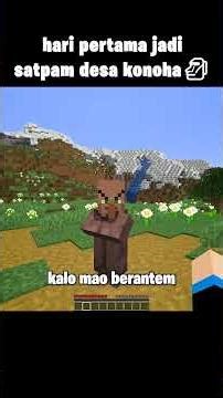 I became a village guard #minecraft #funny #shorts