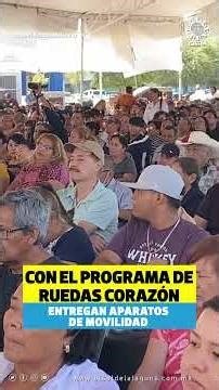 Through the "De Ruedas Corazón" (On Wheels, Heart) program, they provide mobility devices.